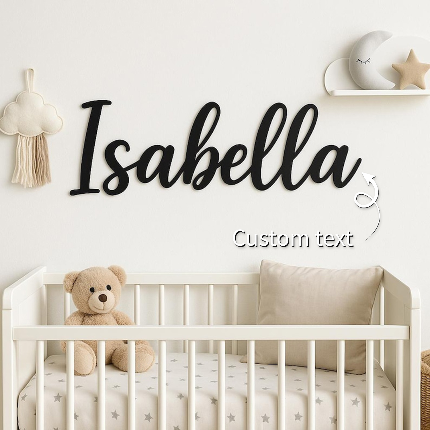 1pc Personalized Wooden Name S - Wooden Letter Sign 리뷰 및 가격