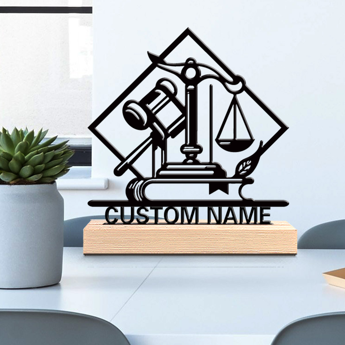 1 pc Judge approval model Cust - Wooden Letter Sign 리뷰 및 가격