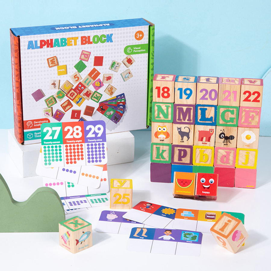 Montessori Wooden Number Block - Wooden Letter Sign 리뷰 및 가격