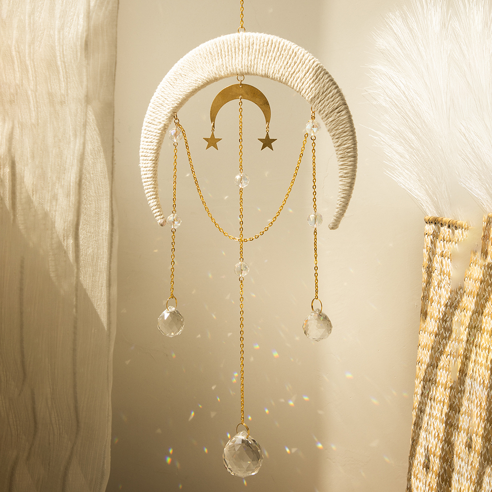 Moon Suncatcher Hanging Crysta - Crystal Sun Catcher 리뷰 및 가격