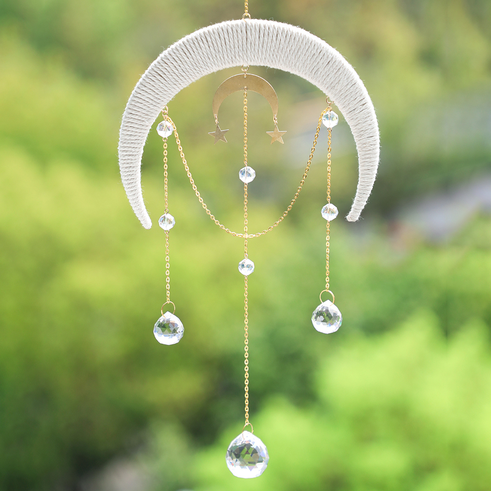 Moon Suncatcher Hanging Crysta - Crystal Sun Catcher 리뷰 및 가격