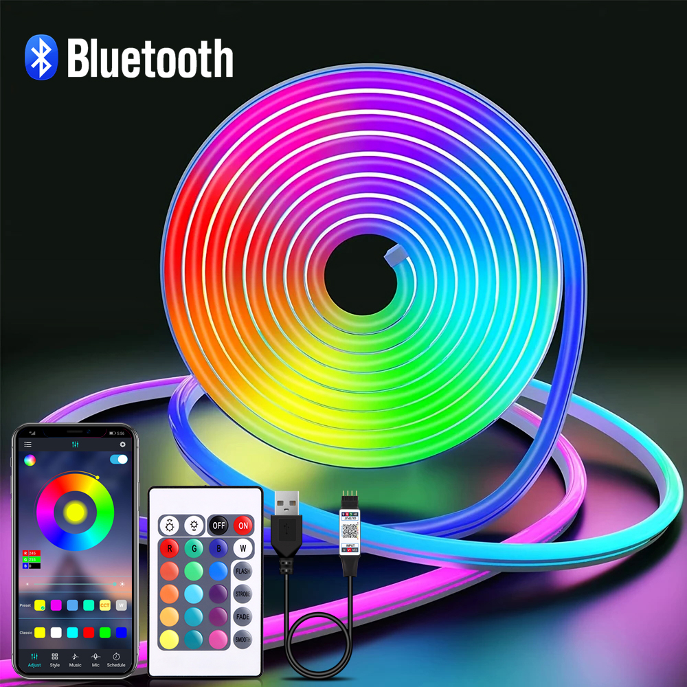 5V USB RGB Neon LED Strip Wate - Home Decor App Free 리뷰 및 가격