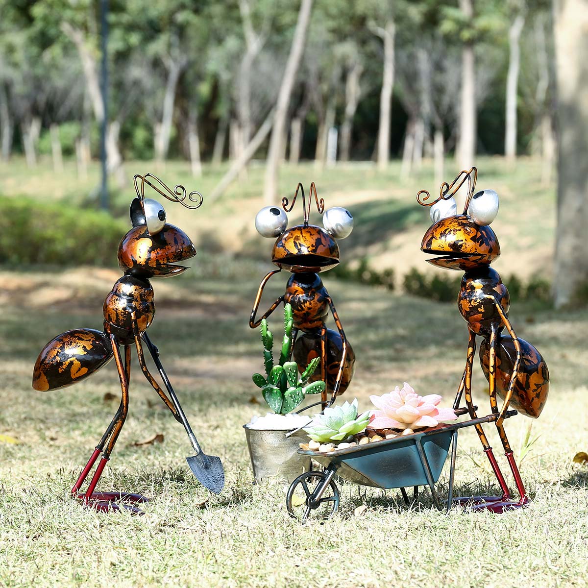 Ants Sculpture Cartoon Ants Ga - Home Decor Humacao 리뷰 및 가격
