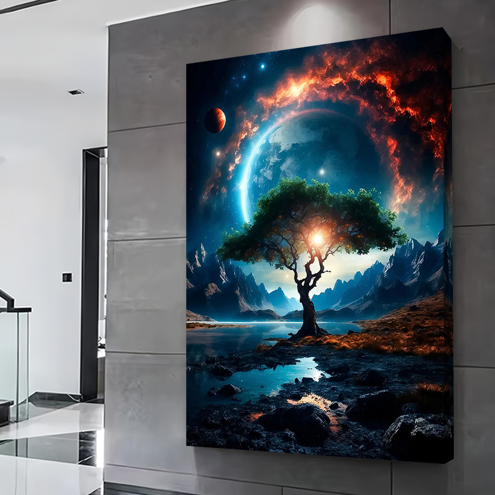 Lost Earth Poster Customizable - Home Decor Interior 리뷰 및 가격