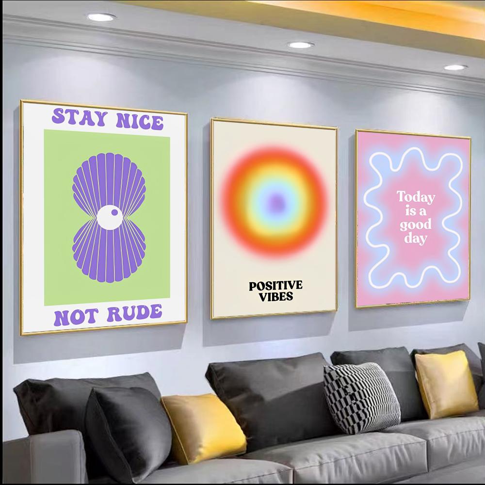 Frameless Abstract Floral Hear - Home Decor Interior 리뷰 및 가격