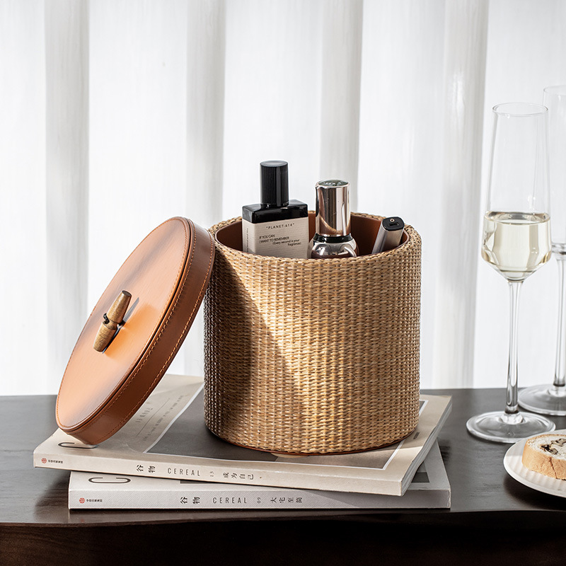 Retro rattan storage box Home  - Home Decor Rattan 리뷰 및 가격