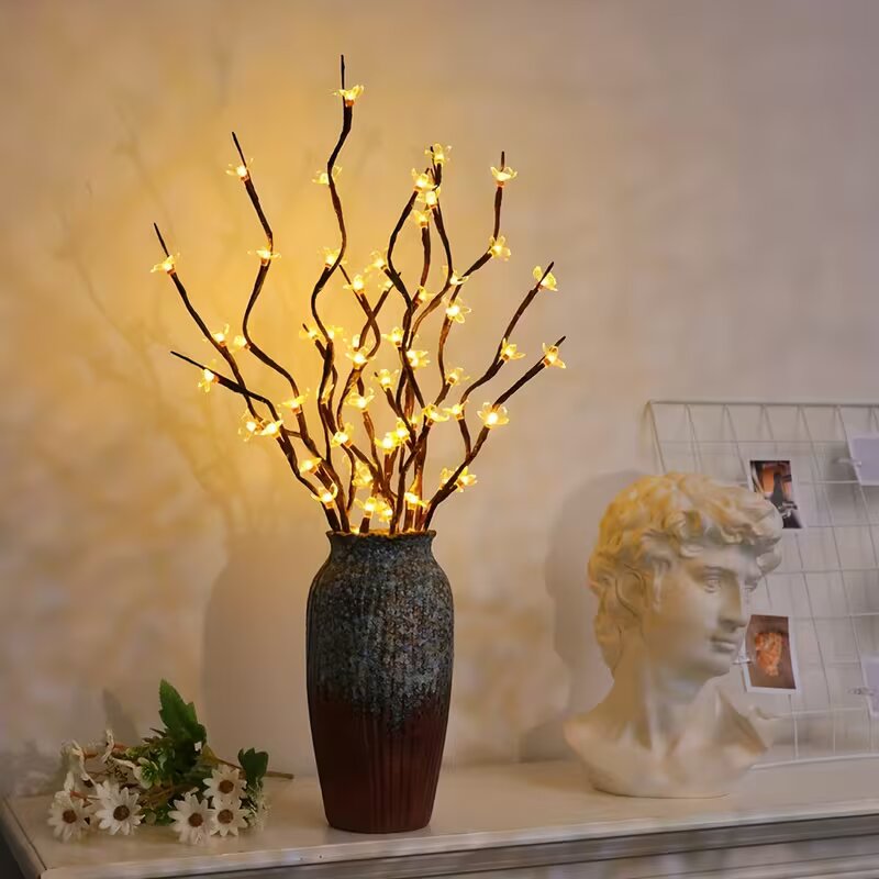 1/2PC 20LED Cherry Blossom Tre - Home Decor Light 리뷰 및 가격