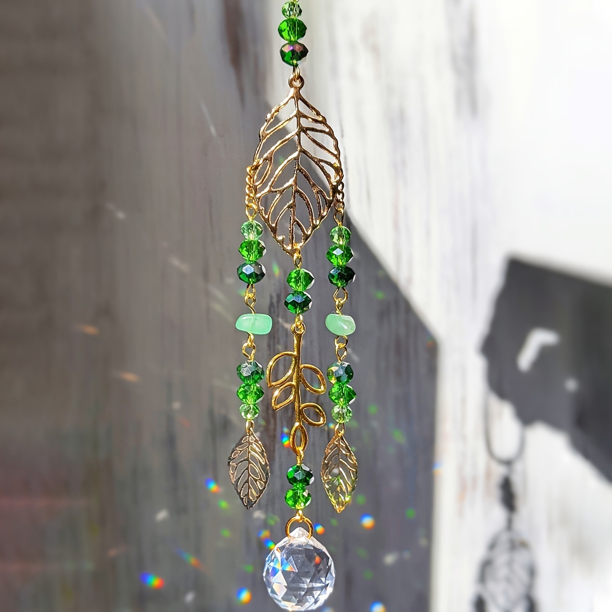 Green Crystal Suncatcher Hangi - Crystal Sun Catcher 리뷰 및 가격