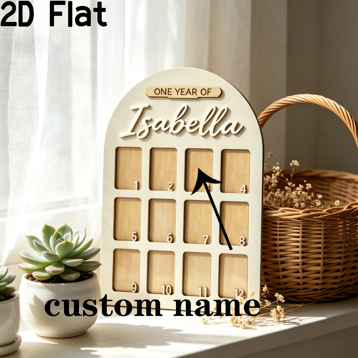 1Pc Custom Photo Record Board  - Home Decor For Wedding 리뷰 및 가격