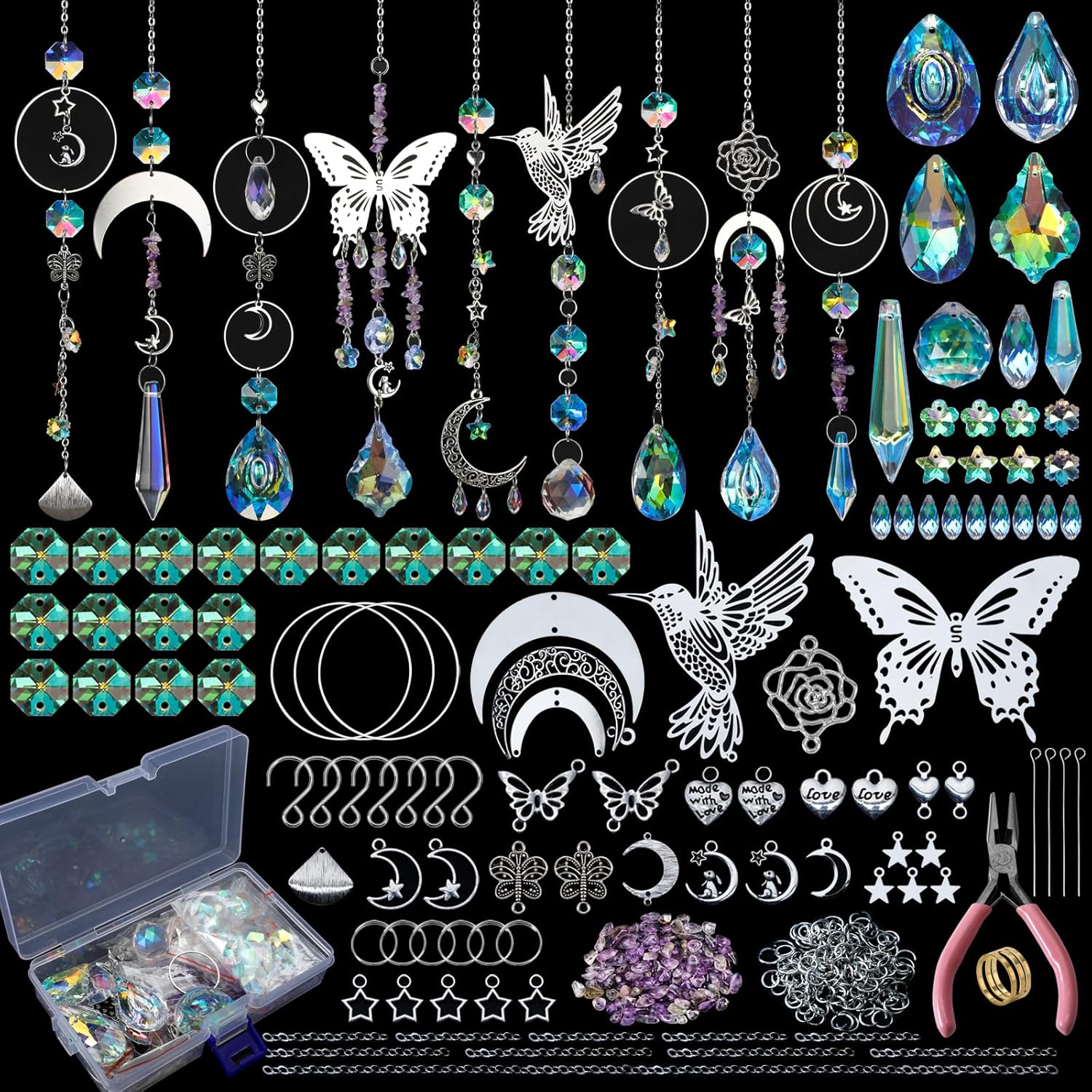 DIY 400pcs SunCatchers Making  - Crystal Sun Catcher 리뷰 및 가격
