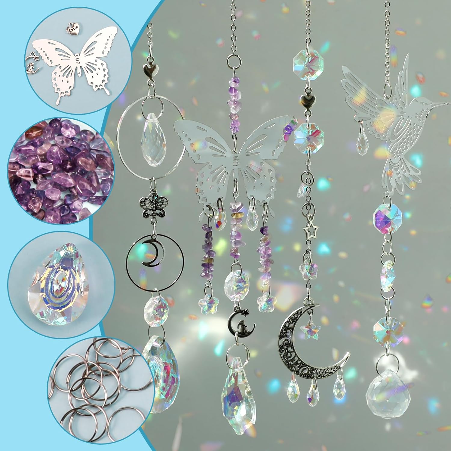 DIY 400pcs SunCatchers Making  - Crystal Sun Catcher 리뷰 및 가격