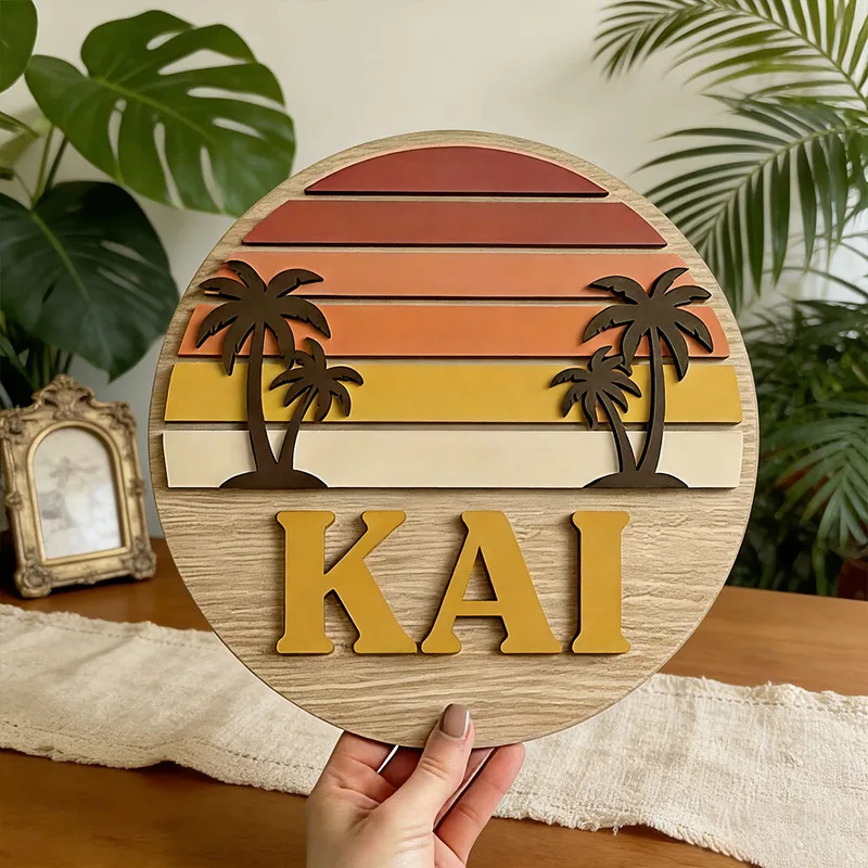 Customizable Round Vintage Bea - Wooden Letter Sign 리뷰 및 가격