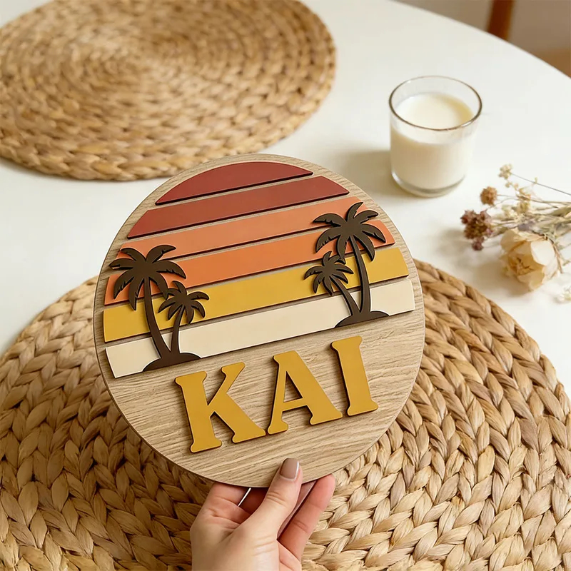 Customizable Round Vintage Bea - Wooden Letter Sign 리뷰 및 가격