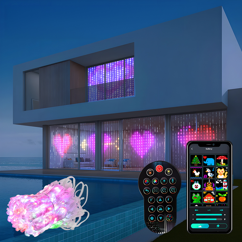 400LEDs RGBIC Smart Curtain Li - Home Decor App Free 리뷰 및 가격