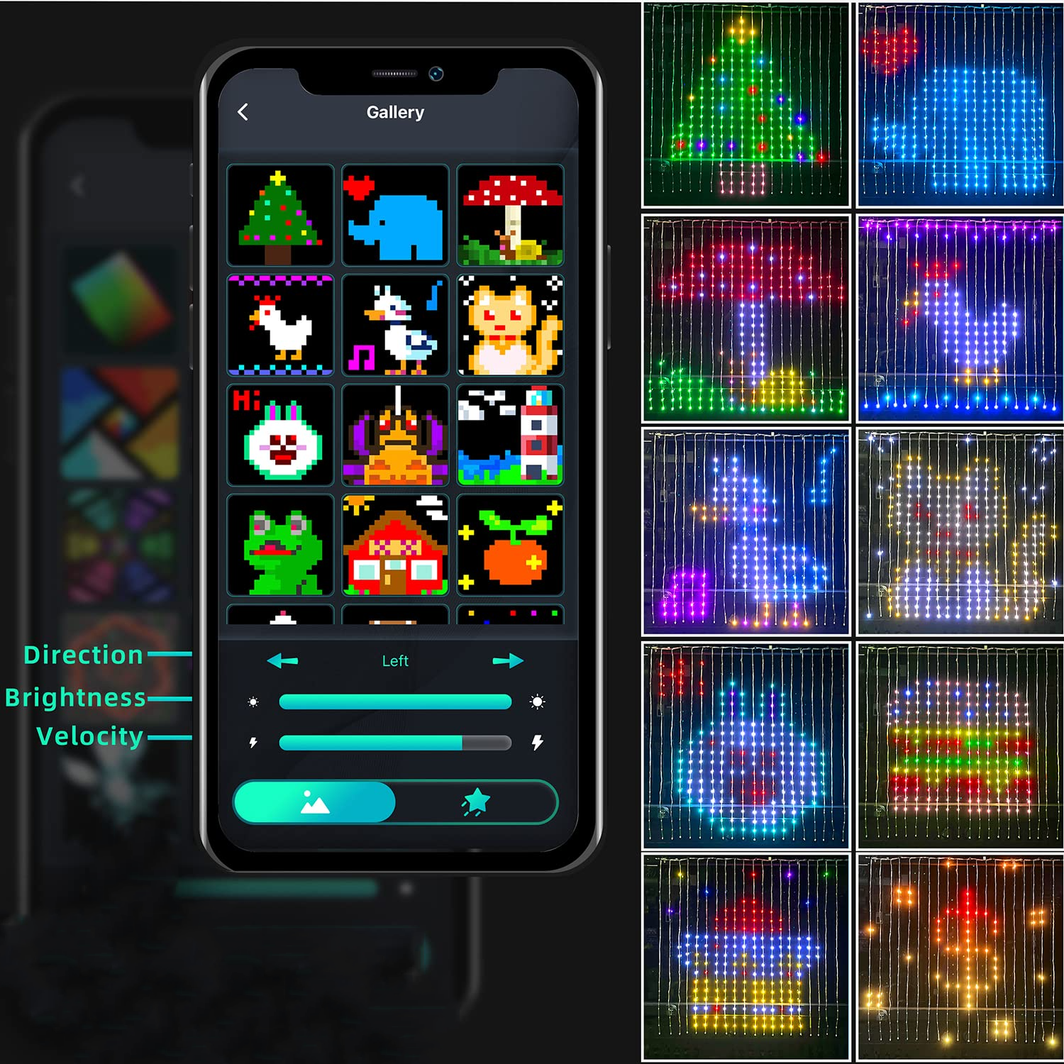 400LEDs RGBIC Smart Curtain Li - Home Decor App Free 리뷰 및 가격