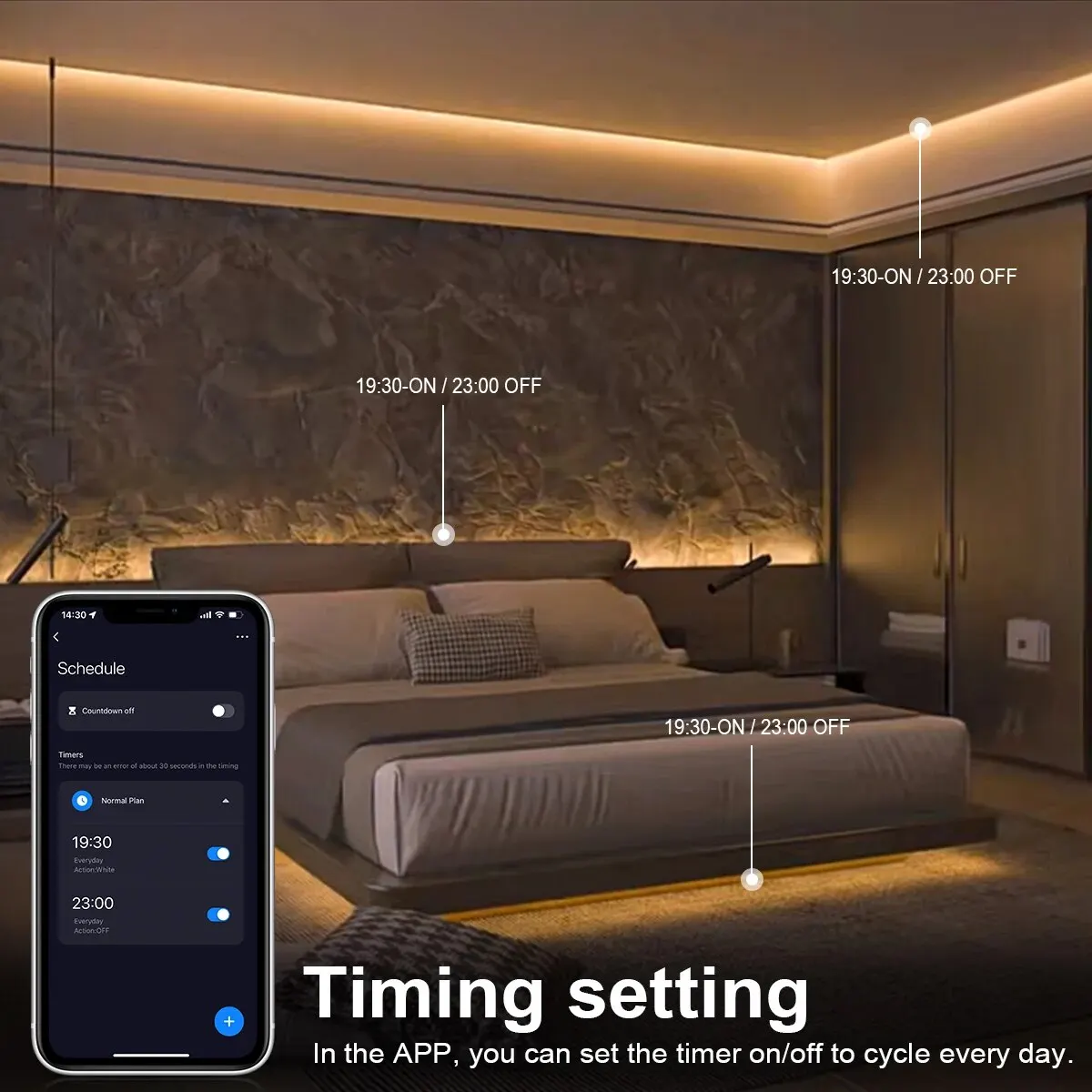 Tuya Smart COB LED Strip Light - Home Decor App Free 리뷰 및 가격