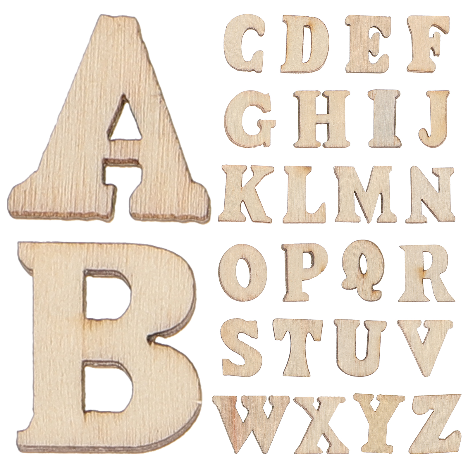 100pcs DIY Doodle Educational  - Wooden Letter Sign 리뷰 및 가격