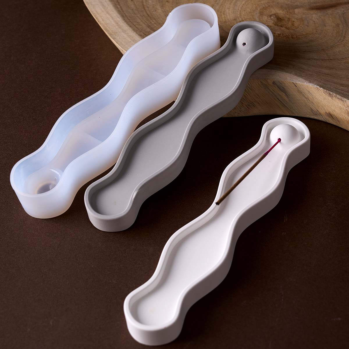 Wave Long Incense Insert Tray  - Home Decor Humacao 리뷰 및 가격
