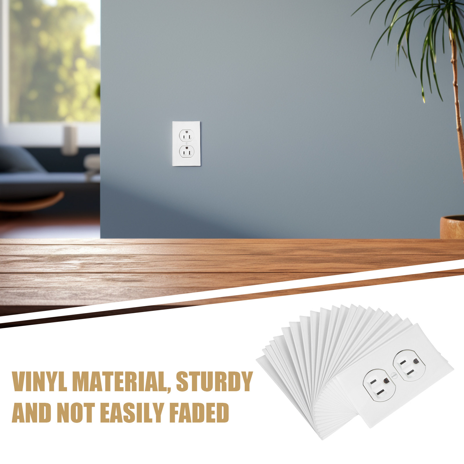 20Pcs Socket Simulated Sticker - Home Decor Outlet 리뷰 및 가격