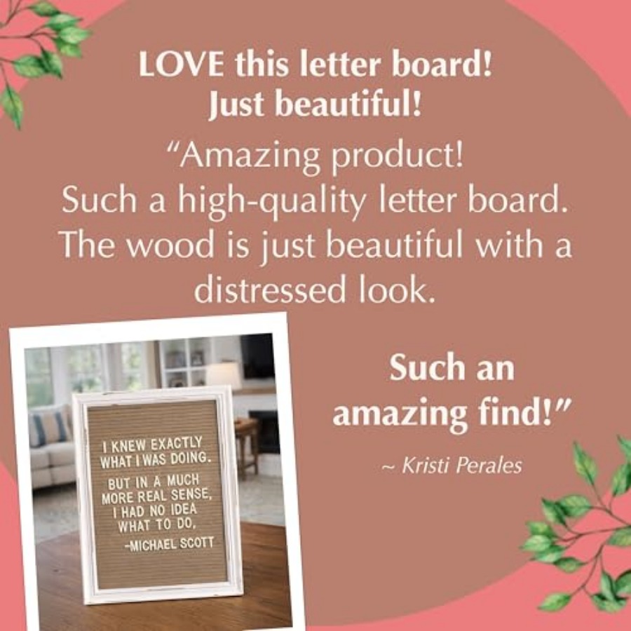Felt Letter Board Back to Scho - Wooden Letter Sign 리뷰 및 가격