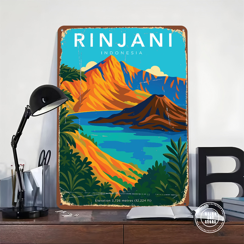 Rinjani Mountain Indonesia Tra - Home Decor Indonesia 리뷰 및 가격
