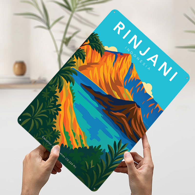 Rinjani Mountain Indonesia Tra - Home Decor Indonesia 리뷰 및 가격