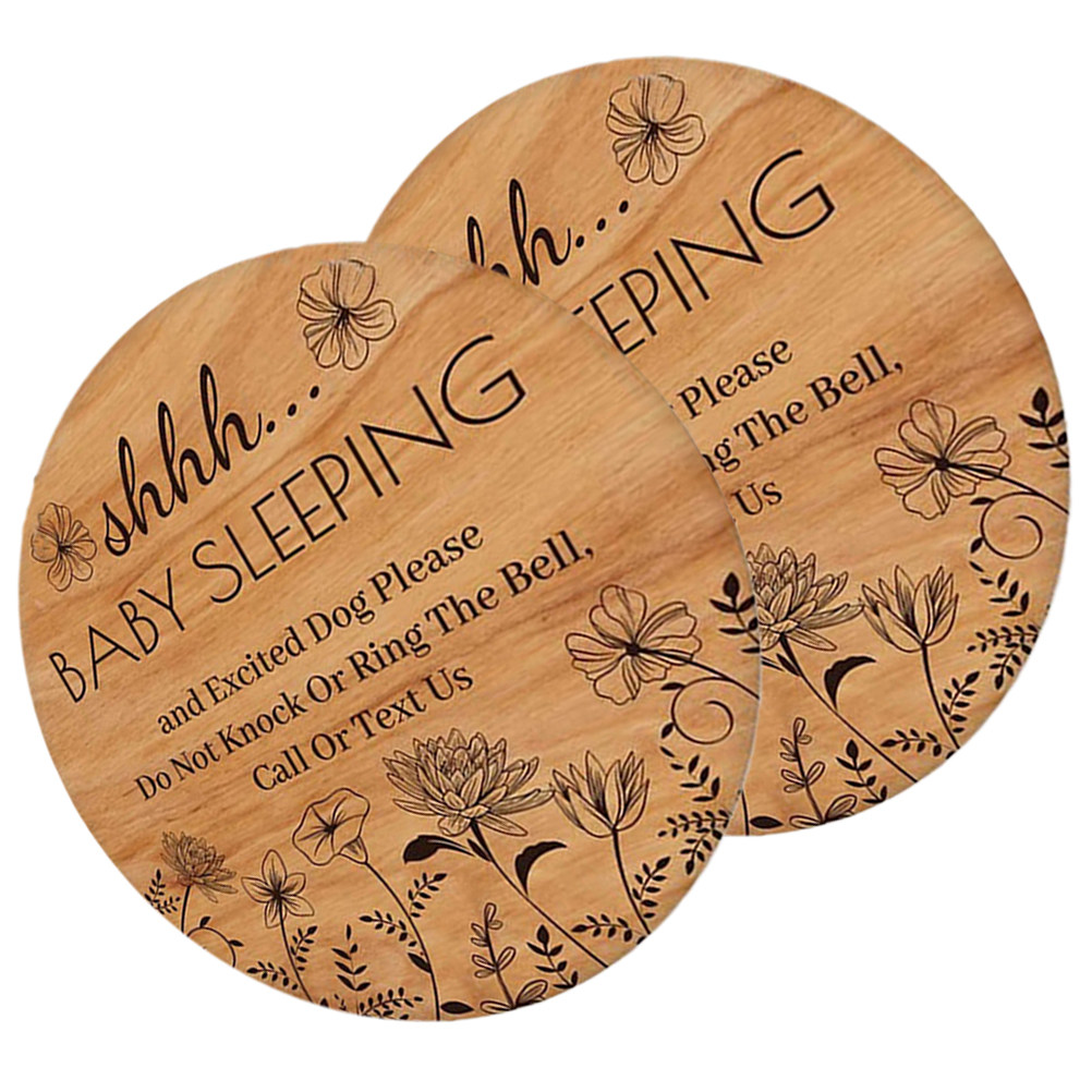 2pcs Wooden Door Sign For Bedr - Wooden Letter Sign 리뷰 및 가격