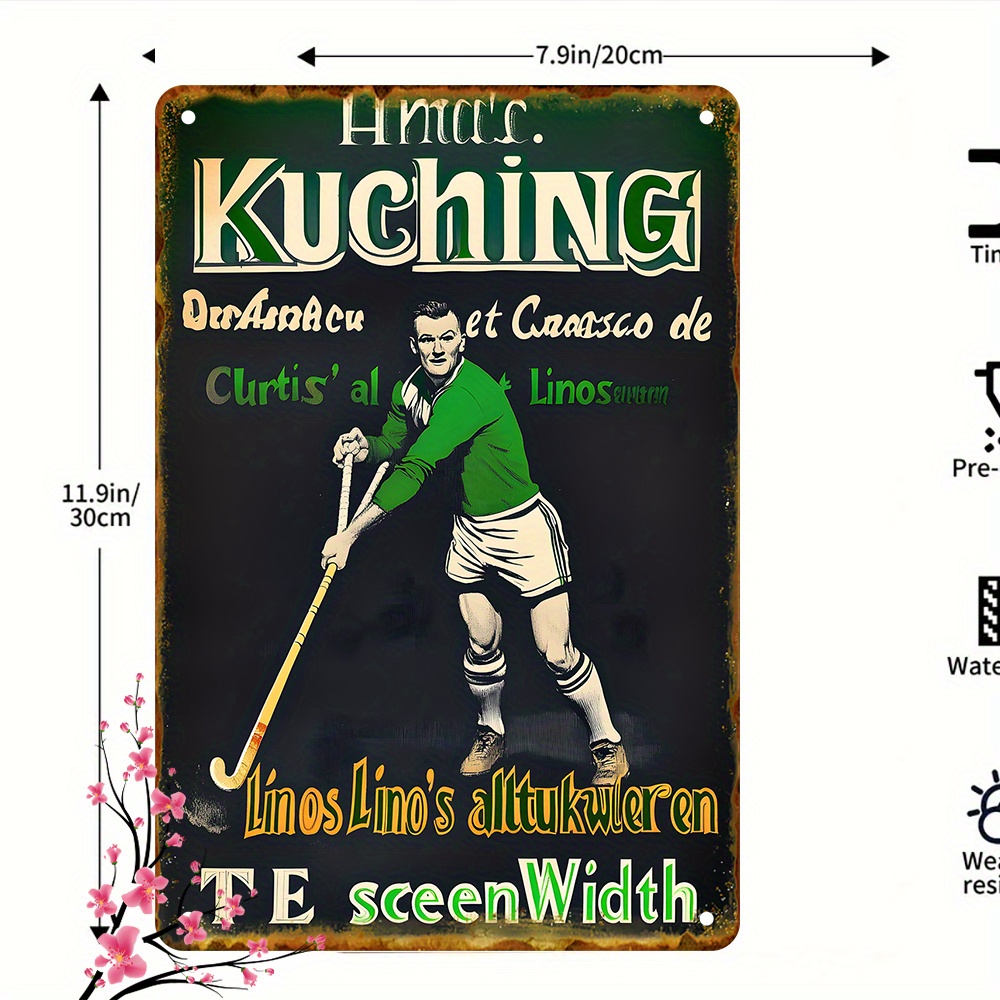 Vintage Metal Wall Art Sign -  - Home Decor Kuching 리뷰 및 가격