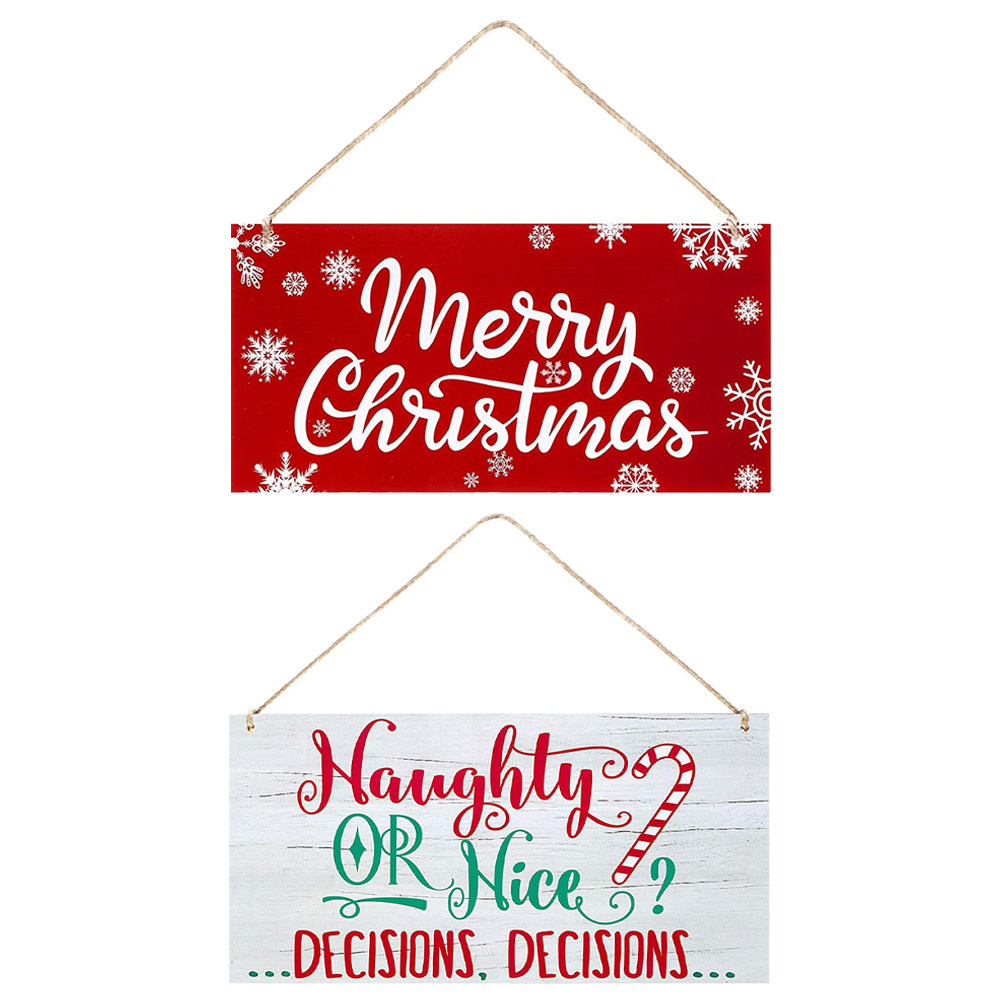 2Pcs Wooden Letter Plaque Deco - Wooden Letter Sign 리뷰 및 가격