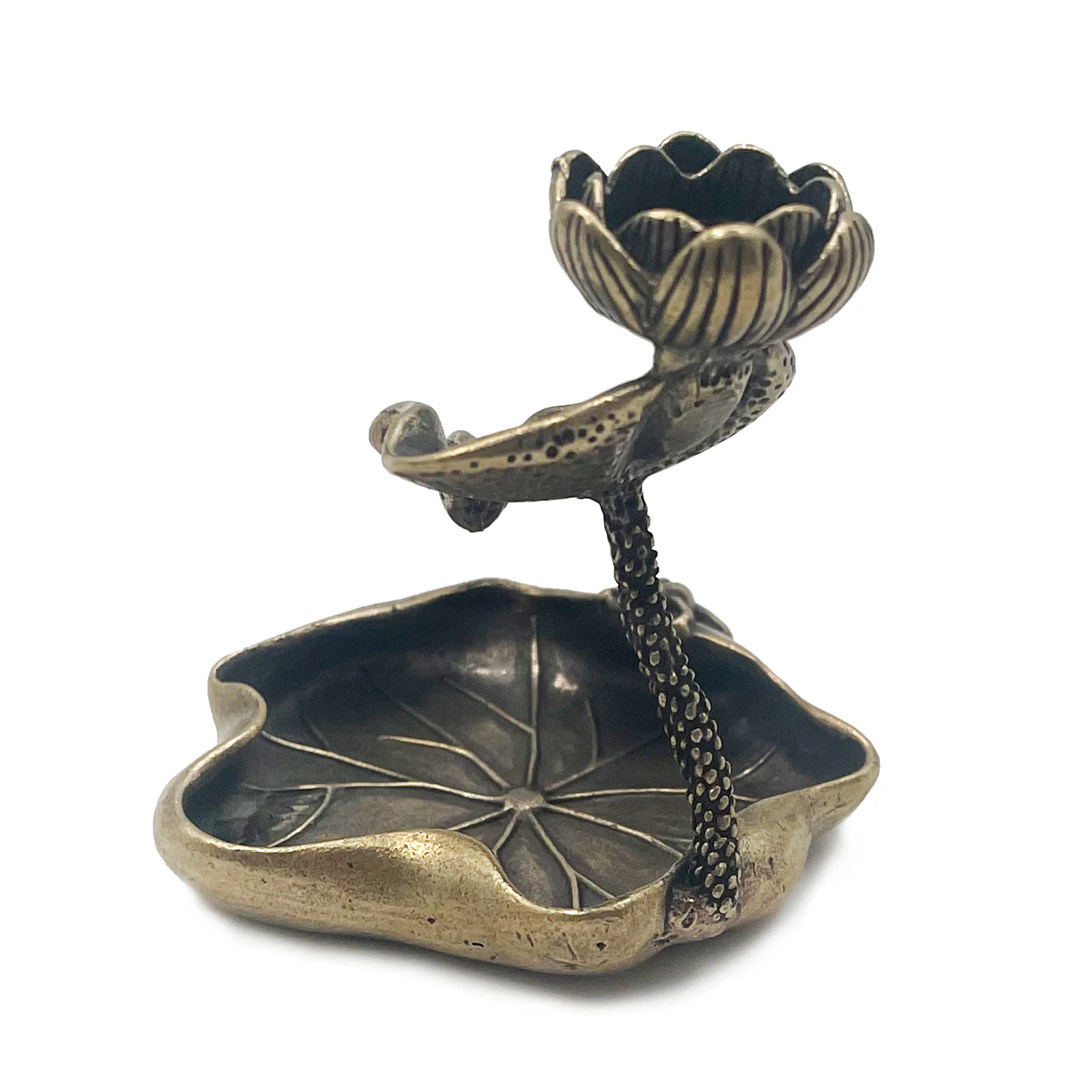 Antique Brass Lotus Leaf Backf - Home Decor Humacao 리뷰 및 가격