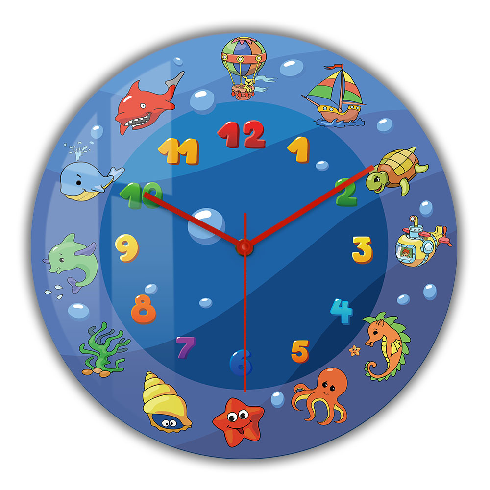 Cartoon Sea Animals Blue Wall  - Home Decor Under 300 리뷰 및 가격