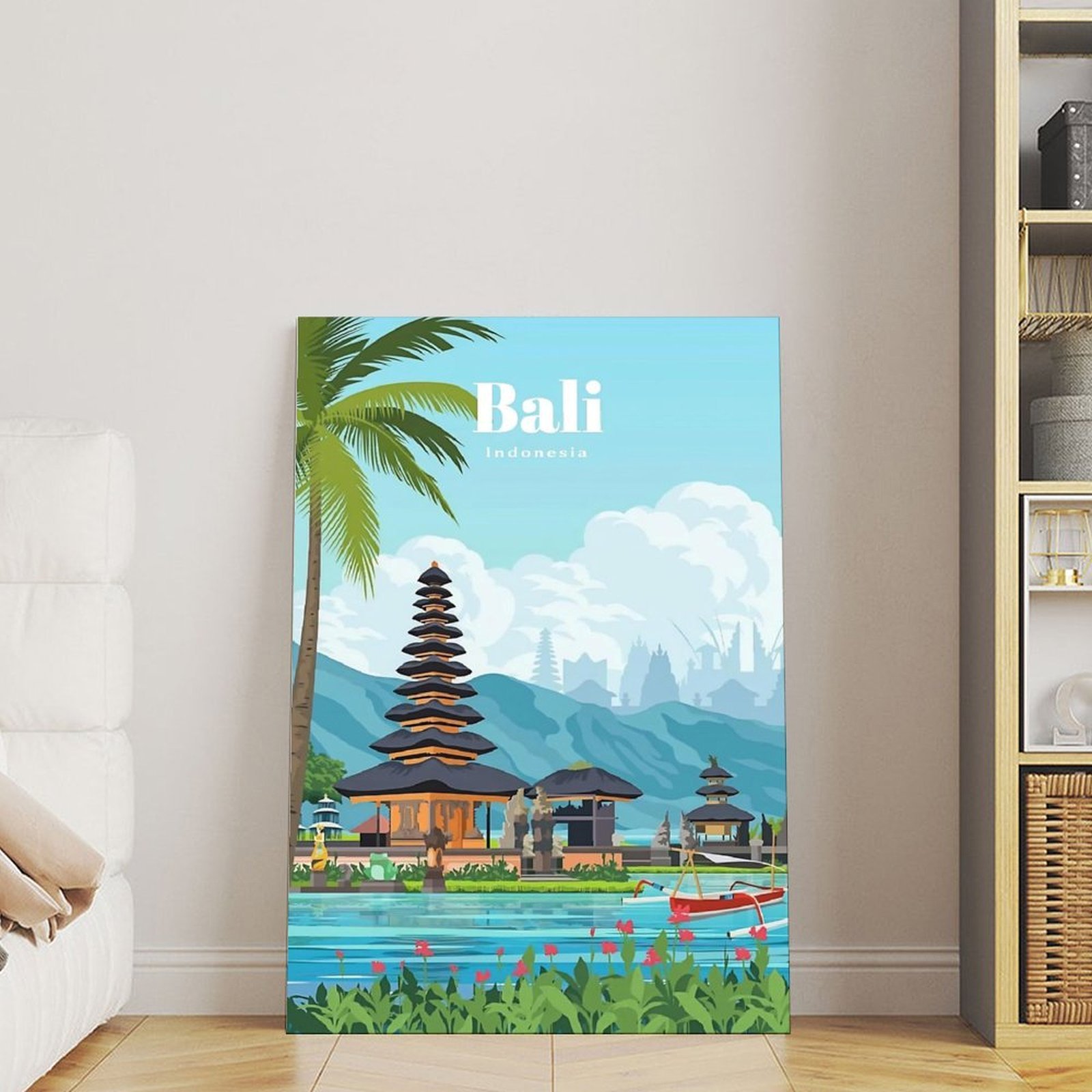 Bali Indonesia Travel Poster P - Home Decor Indonesia 리뷰 및 가격