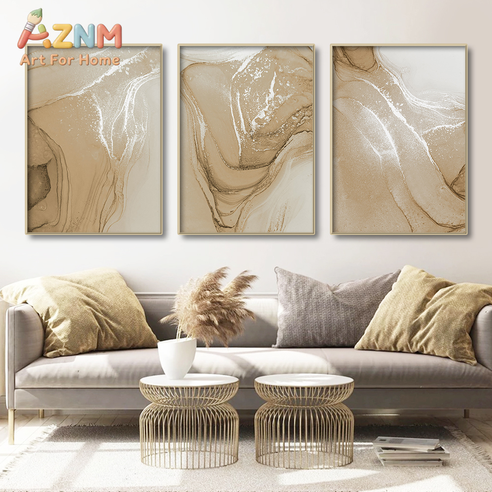 Boho Beige Marble Abstract Wal - Home Decor Interior 리뷰 및 가격