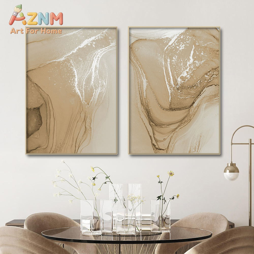 Boho Beige Marble Abstract Wal - Home Decor Interior 리뷰 및 가격