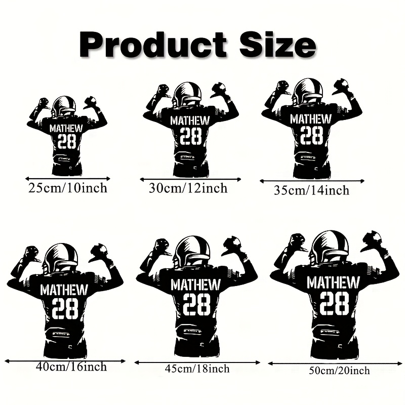 Classic Custom Football Player - Home Decor Interior 리뷰 및 가격