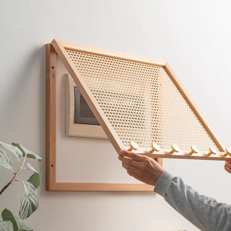 Wood Woven Rattan Electrical B - Home Decor Rattan 리뷰 및 가격