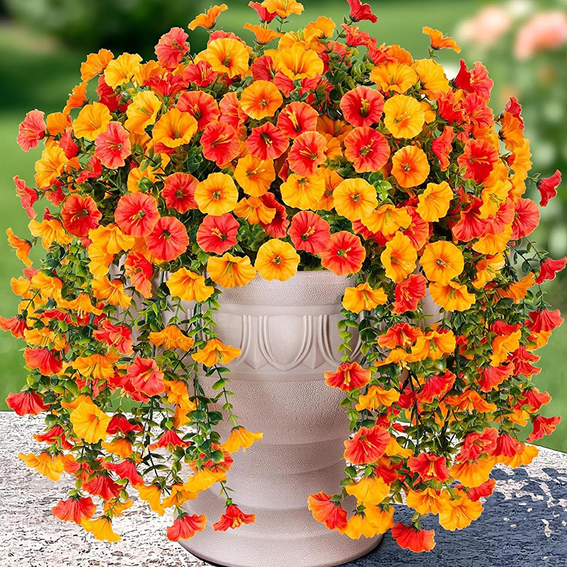 (Ce14)Artificial Morning Glory - Home Decor Rattan 리뷰 및 가격