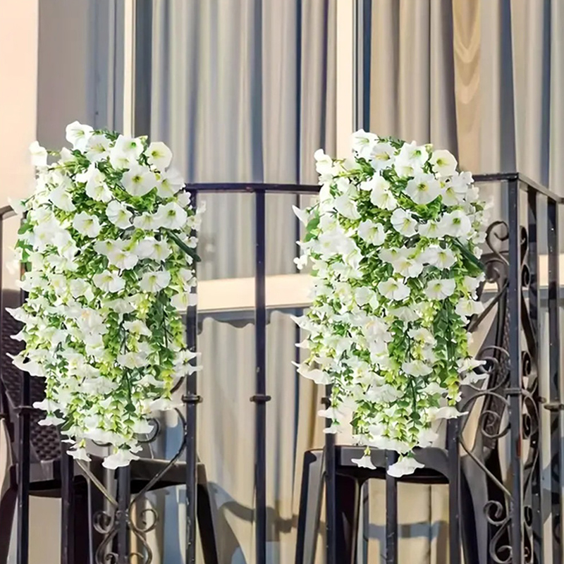 (Ce14)Artificial Morning Glory - Home Decor Rattan 리뷰 및 가격