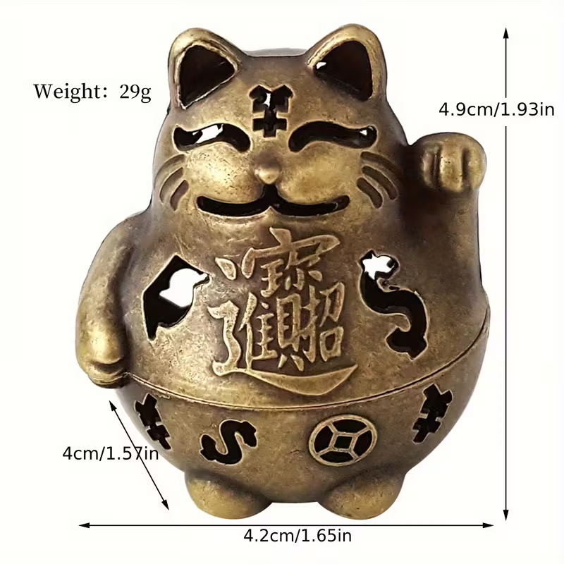 Lucky Cat Incense Burner Elega - Home Decor Humacao 리뷰 및 가격