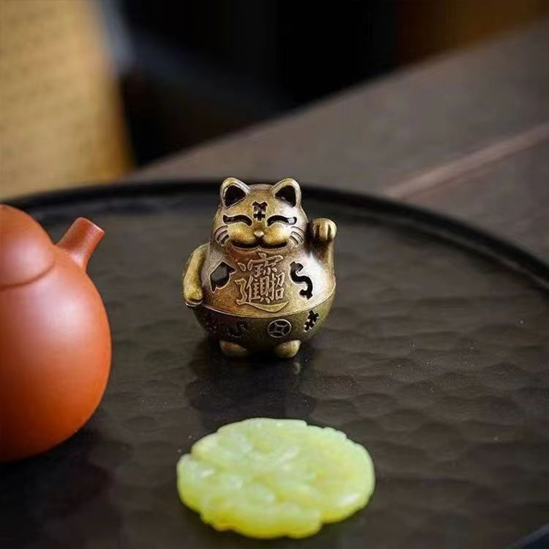 Lucky Cat Incense Burner Elega - Home Decor Humacao 리뷰 및 가격