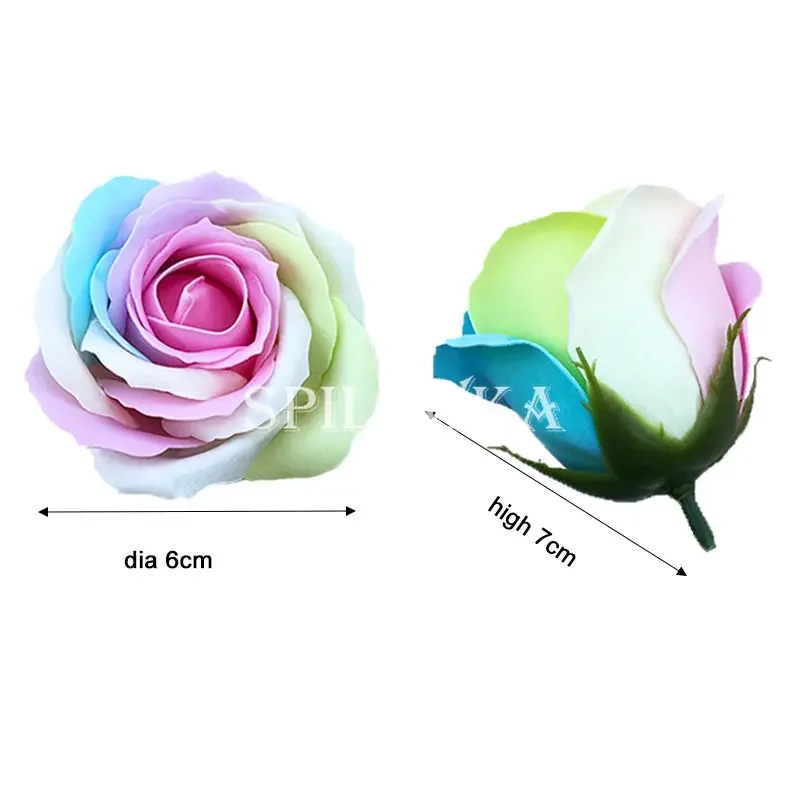 Spilewka 6X7cm Colorful Rose A - Home Decor For Wedding 리뷰 및 가격