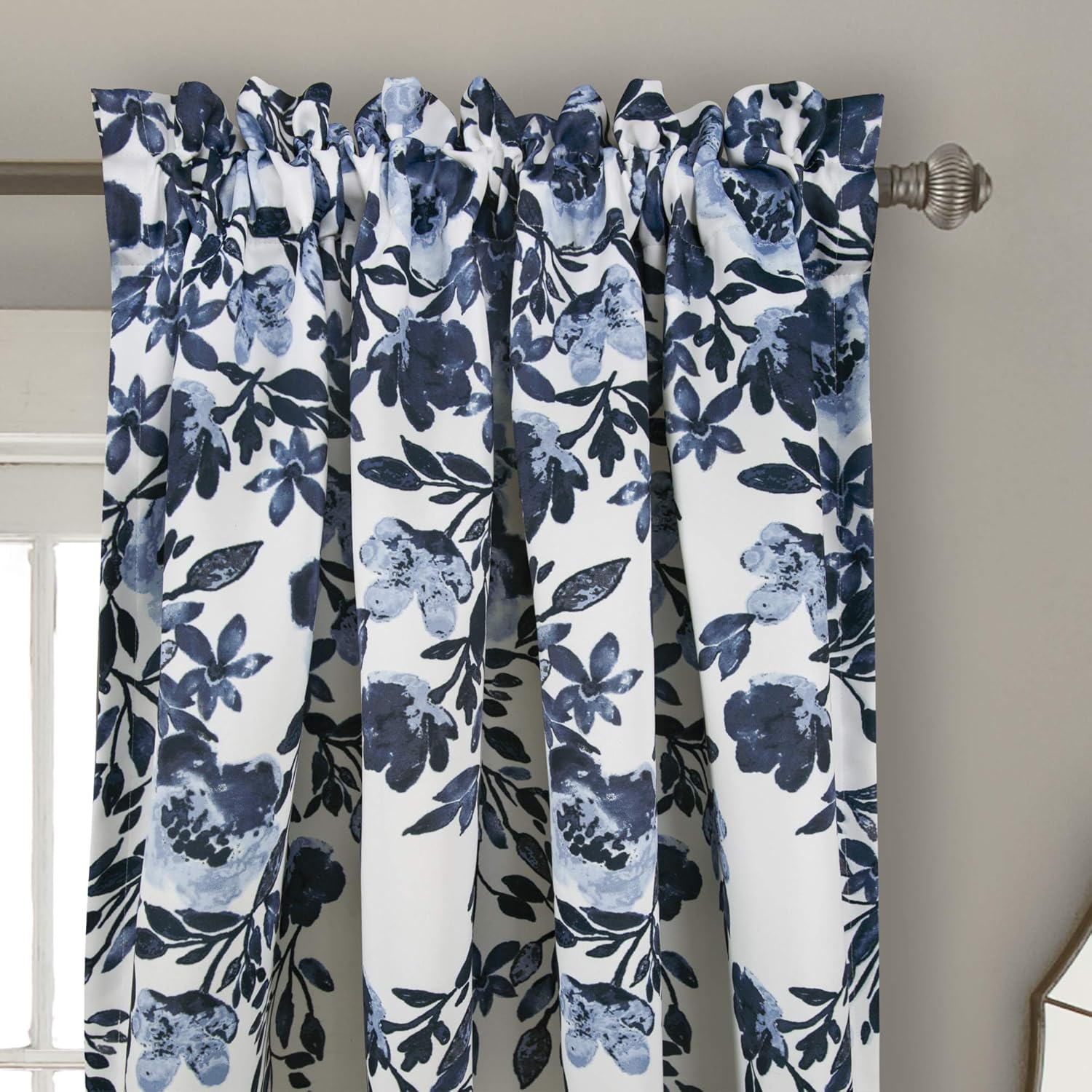 Floral Vine Print Light Filter - Home Decor Curtains 리뷰 및 가격